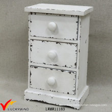 Wholesale Cream Antique Wooden Chest of Drawers Spice Box